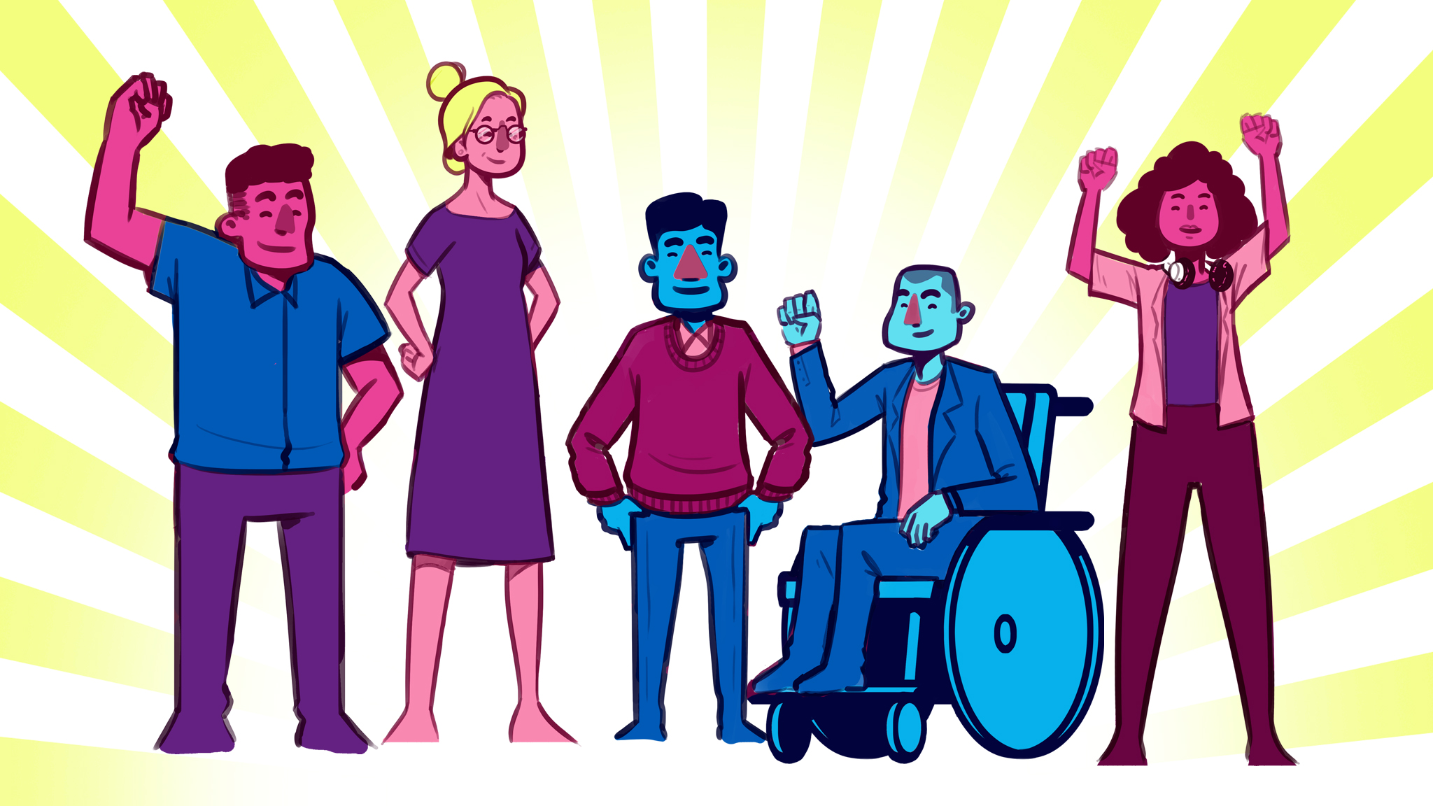 Empowered, responsible, venturous, trusting and solidarity.